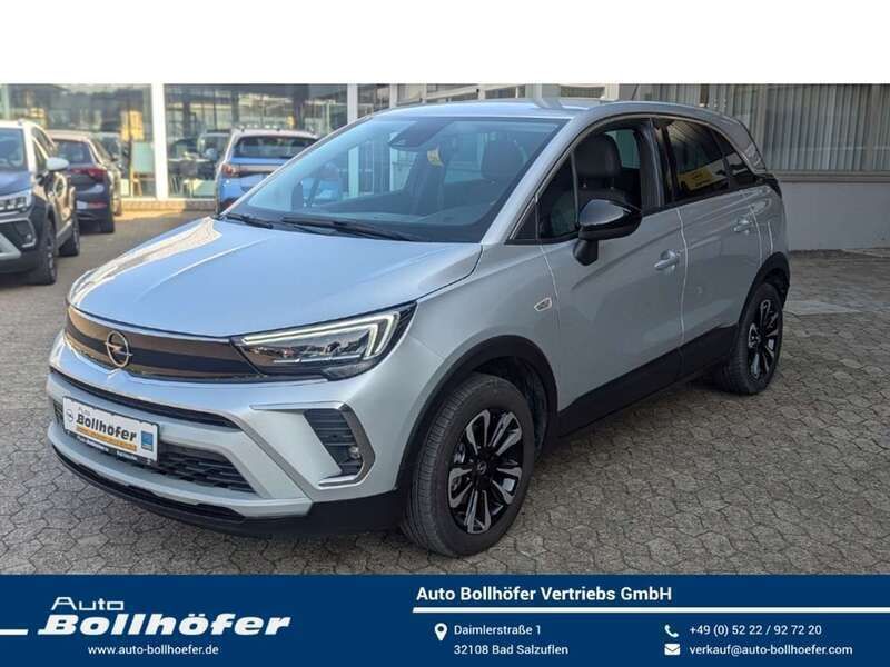 Lackierung aluminiumgrau/meta Gebraucht 2024 Opel Crossland Elegance SUV | 20.595 € (Guter Preis) - Bild 1/4