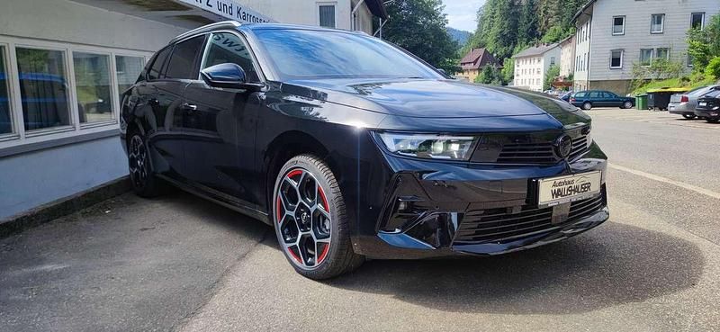 Gebraucht Opel Astra GS Line 131 PS (96 kW) 2023 Karbon schwarz Kombi
