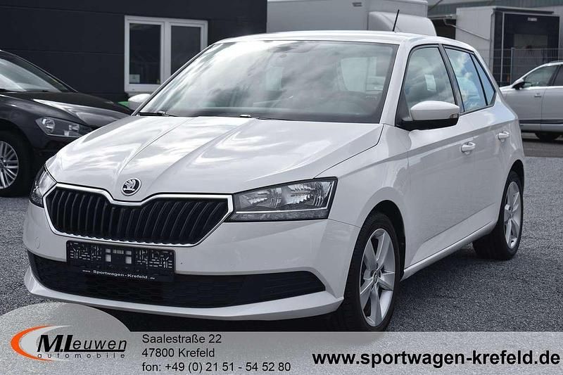 Weiß Gebraucht 2021 Skoda Fabia Cool Plus Kleinwagen | 11.450 € (Fairer Preis) - Bild 1/4