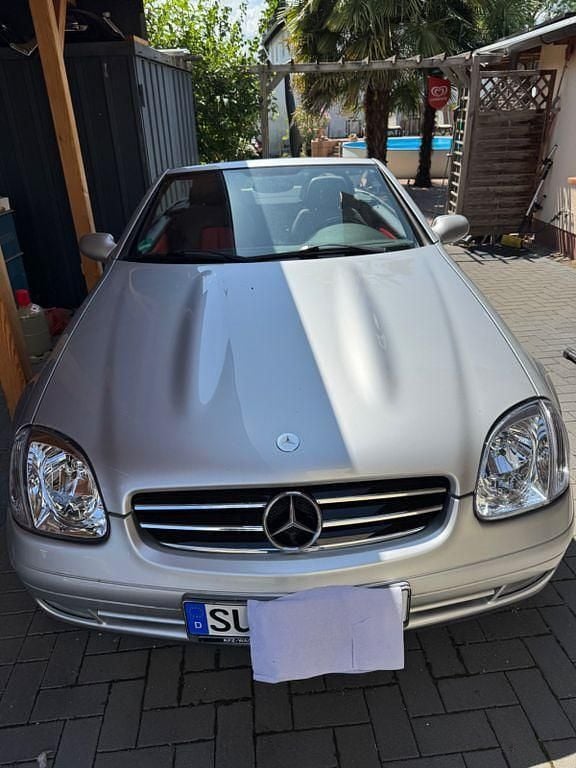 Silber Gebraucht 1998 Mercedes SLK230 Cabrio | 4.900 € (Guter Preis) - Bild 1/4