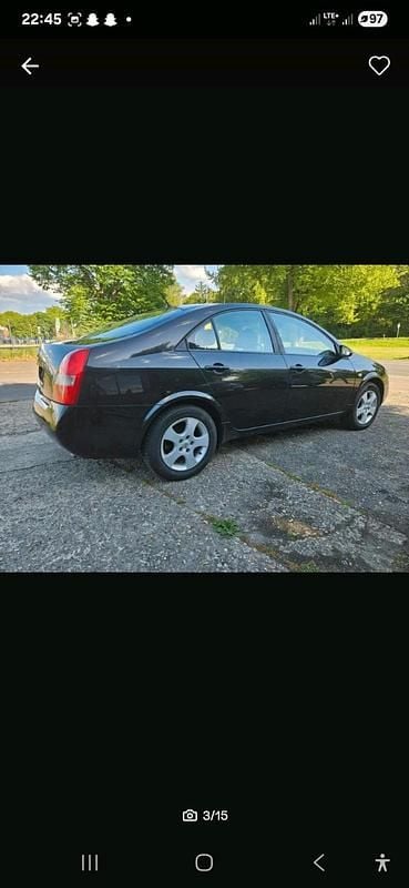 Schwarz Gebraucht 2004 Nissan Primera Limousine | 2.300 € (Fairer Preis) - Bild 1/4