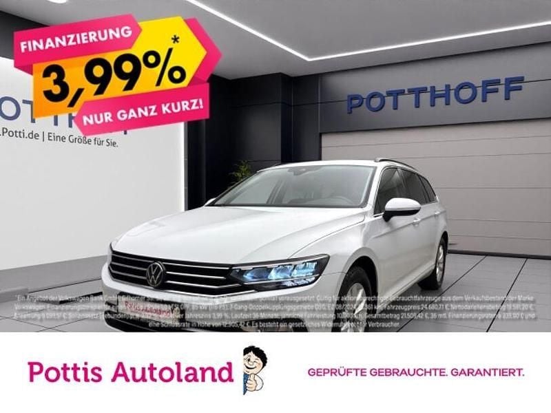 Weiss Gebraucht 2023 VW Passat Business Kombi | 23.557 € (Guter Preis) - Bild 1/4