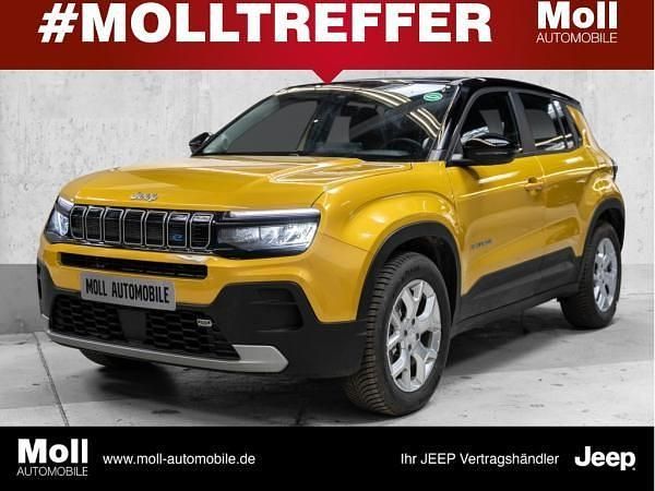 Gelb (sun yellow mit dach in volcano black) Neu 2025 Jeep Avenger EV Altitude SUV | 27.980 € (Superpreis) - Bild 1/4