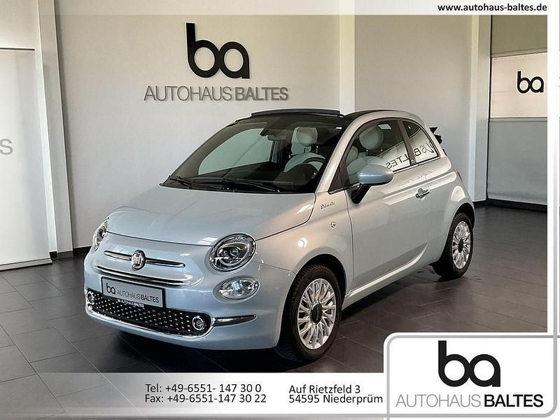 Tau grün Gebraucht 2022 Fiat 500C Dolcevita Cabrio | 13.850 € (Fairer Preis) - Bild 1/4