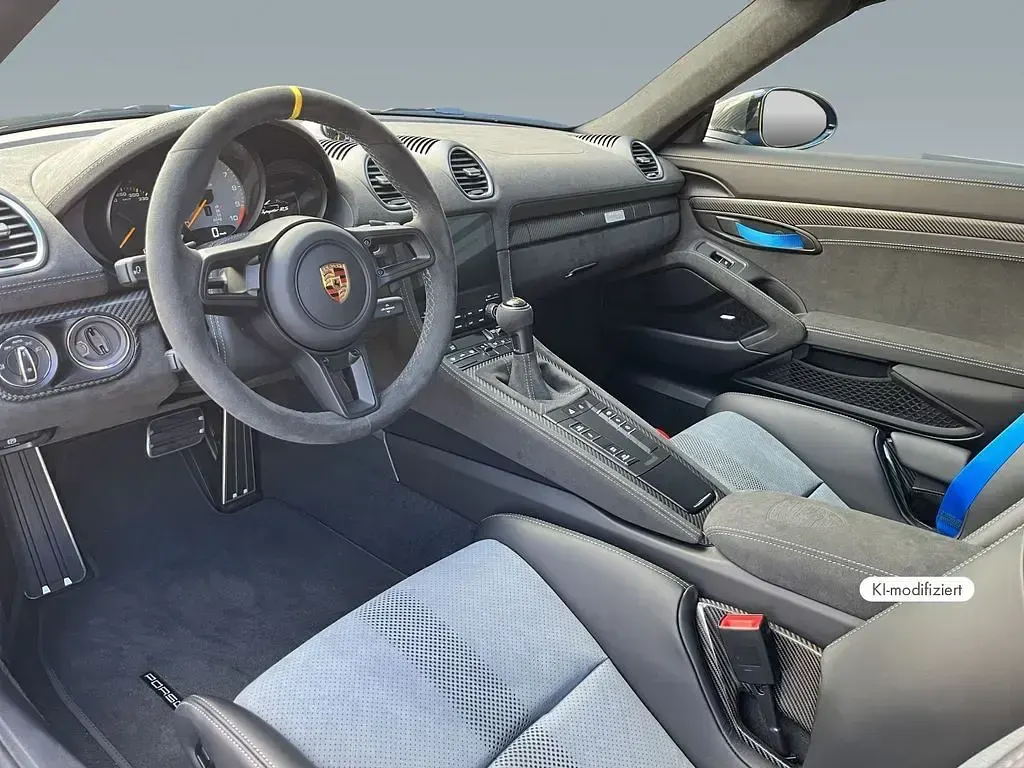 Neu Porsche 718 Spyder RS 500 PS (367 kW) 2025 Blau Cabrio