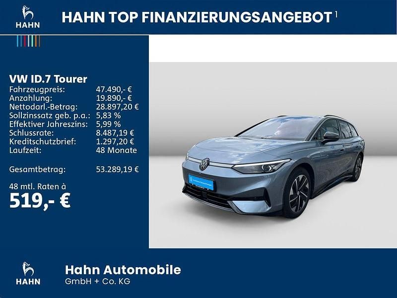 Gebraucht VW ID.7 Pro 210 kW (286 PS) 2024 Blau Kombi