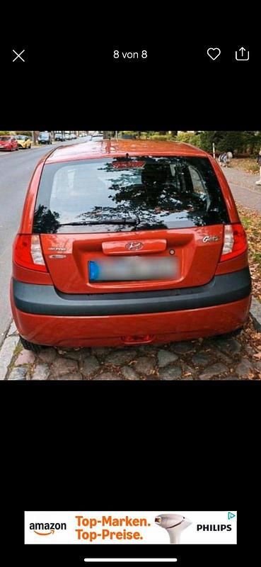 Second-hand Hyundai Getz 2007 Portocaliu Hatchback