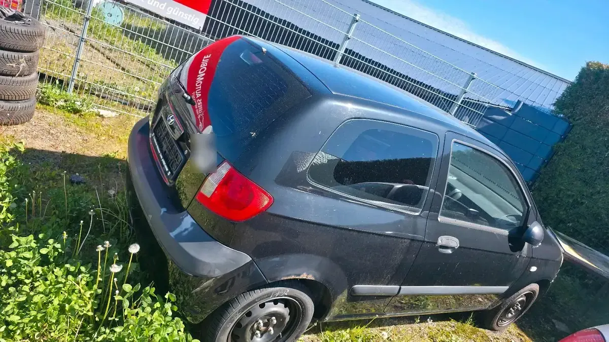 Gebraucht Hyundai Getz 66 PS (48 kW) 2008 Schwarz Kleinwagen