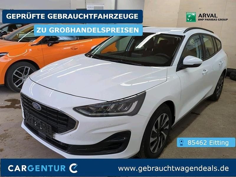 Frozen white (metallic) Gebraucht 2022 Ford Focus Cool & Connect Kombi | 14.895 € (Superpreis) - Bild 1/2