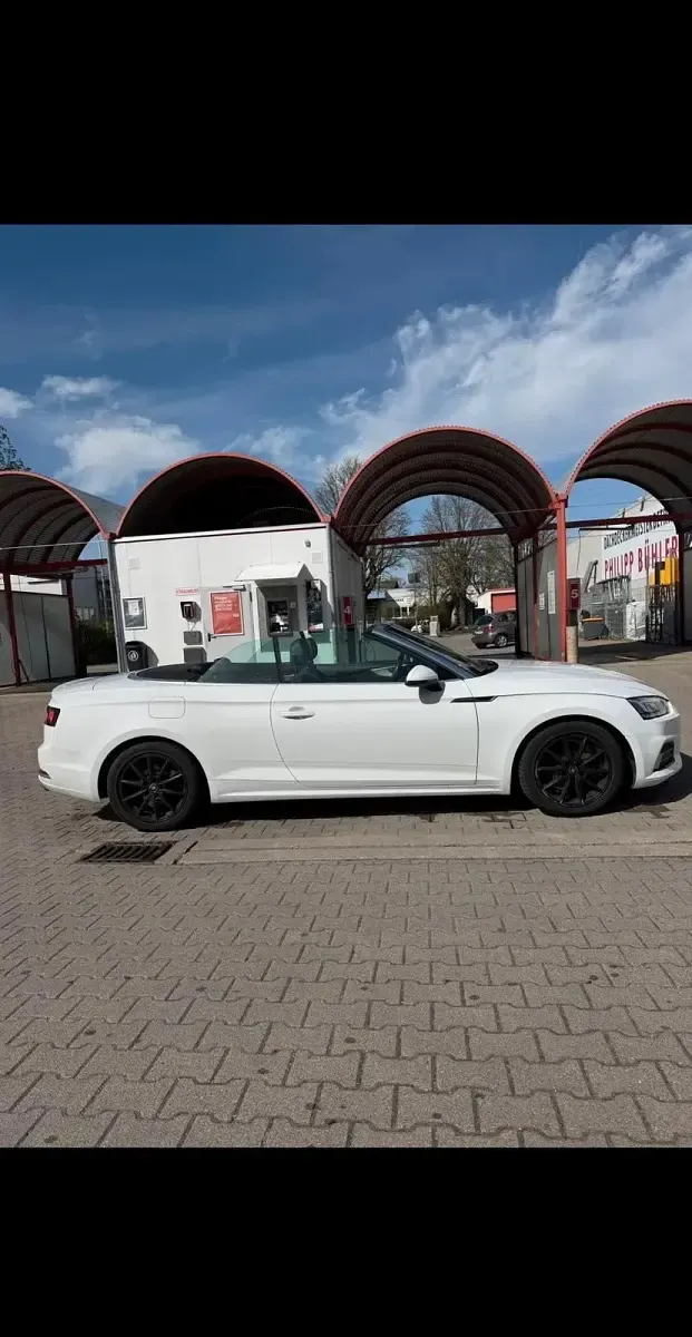Usata Audi A5 Cabriolet 190 CV (139 kW) 2018 Bianco Cabrio