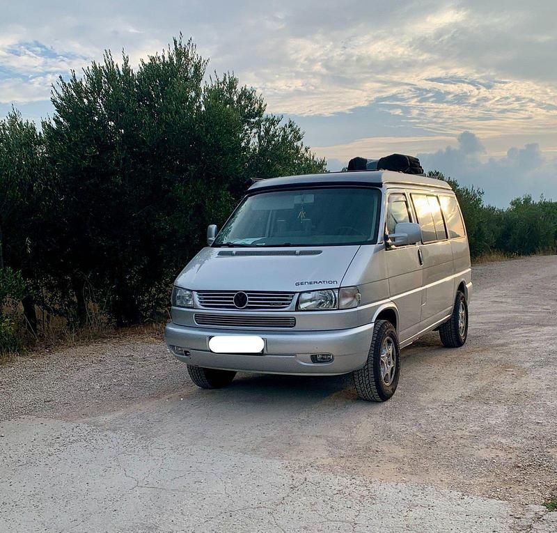Silber Gebraucht 2003 VW T4 California Van | 23.900 € - Bild 1/4