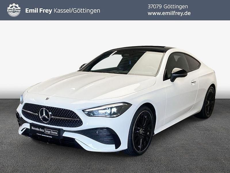Weiß Gebraucht 2024 Mercedes CLE220 Advanced Coupé | 53.939 € (Guter Preis) - Bild 1/4