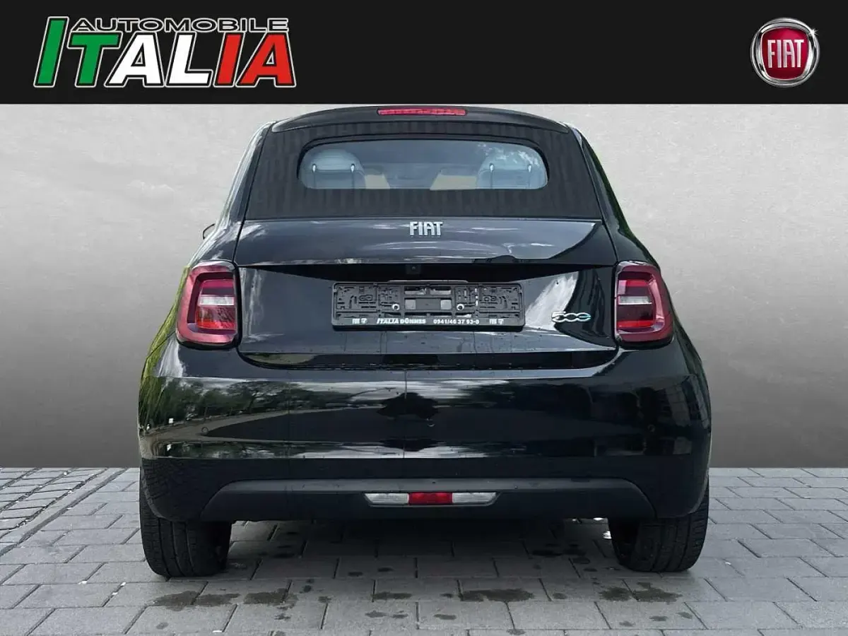 Gebraucht Fiat 500e La Prima 86 kW (118 PS) 2024 Schwarz Cabrio