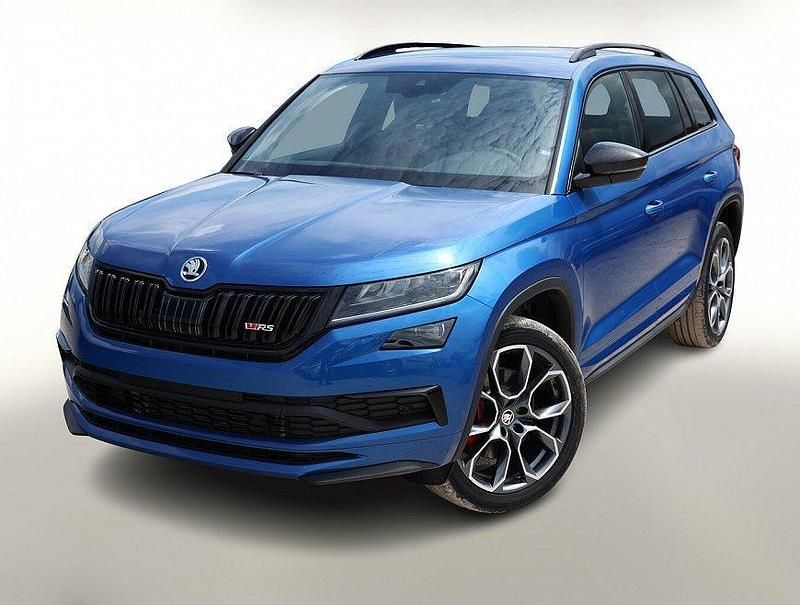 Raceblau metallic Gebraucht 2020 Skoda Kodiaq RS SUV | 34.390 € (Fairer Preis) - Bild 1/4