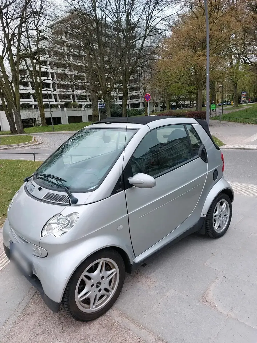 Gebraucht Smart ForTwo Cabrio 45 PS (33 kW) 2001 Silber Cabrio