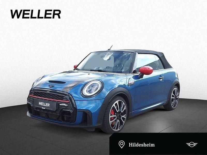 Rebel green (grün) Gebraucht 2021 Mini John Cooper Works Cabriolet Cabrio | 31.490 € (Fairer Preis) - Bild 1/4
