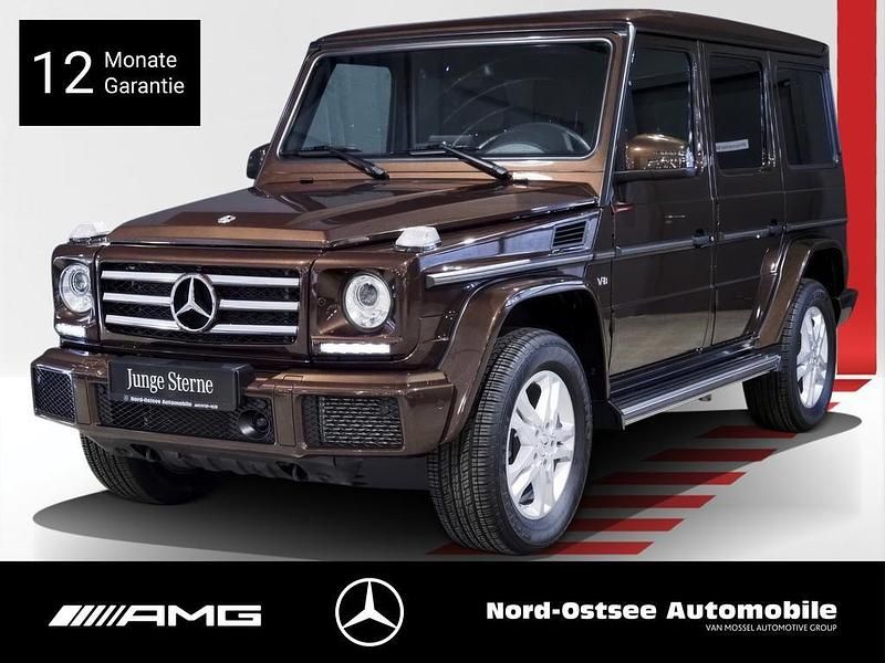 Braun designo mysticbraun bright Gebraucht 2018 Mercedes G500 SUV | 112.990 € (Etwas zu teuer) - Bild 1/4