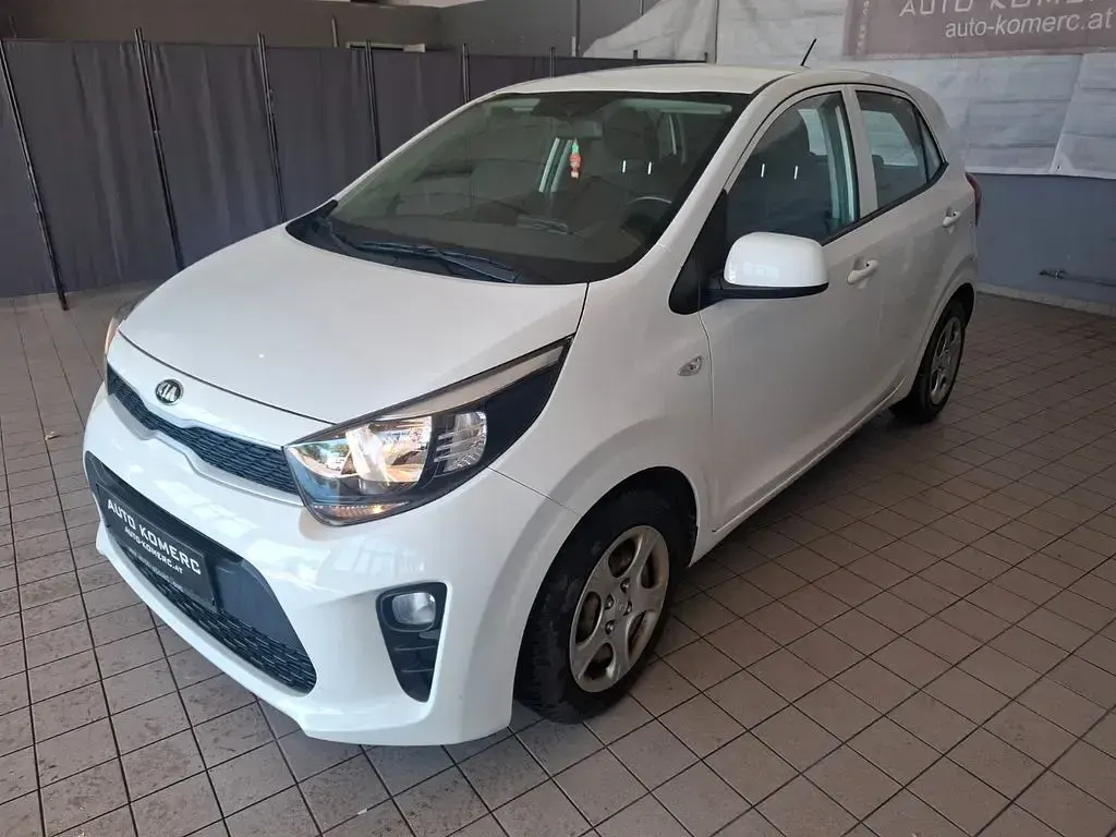 Gebraucht Kia Picanto 67 PS (49 kW) 2018 Weiß Kleinwagen