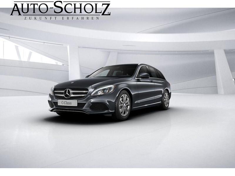 Grau Gebraucht 2015 Mercedes C200 Avantgarde Kombi | 11.500 € - Bild 1/3