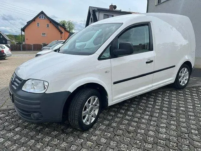 Gebraucht VW Caddy 75 PS (55 kW) 2007 Weiß Van / Kleinbus