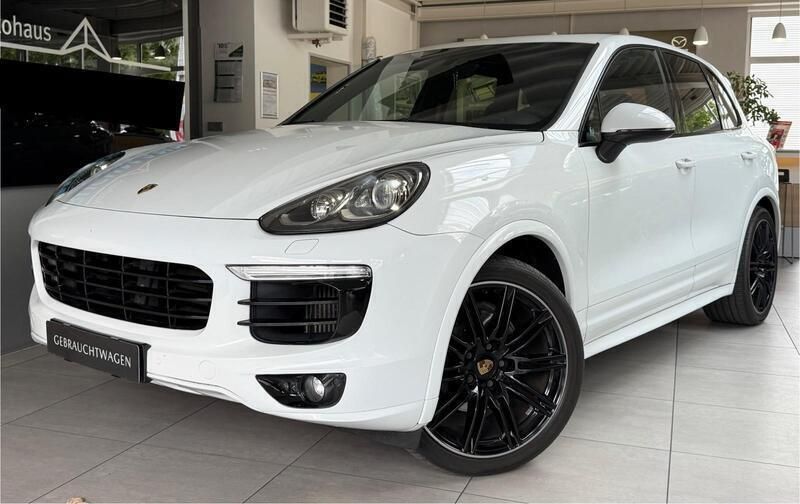 Weiß Gebraucht 2015 Porsche Cayenne SUV | 34.490 € (Teuer) - Bild 1/4