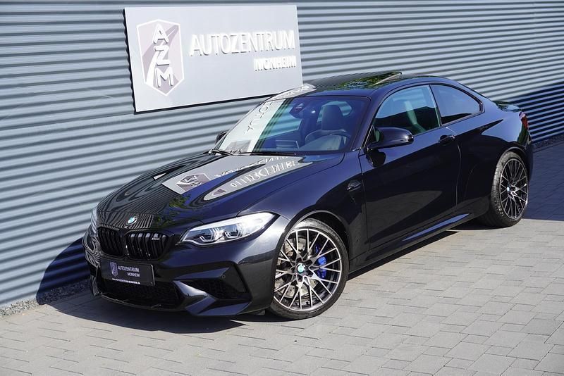 Black sapphire metallic Gebraucht 2020 BMW M2 Competition Edition Coupé | 48.990 € (Fairer Preis) - Bild 1/4
