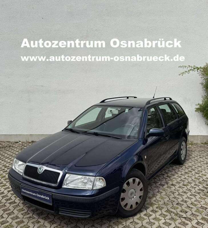 Tiefseeblau metallic Gebraucht 2005 Skoda Octavia Tour Kombi | 940 € (Superpreis) - Bild 1/4