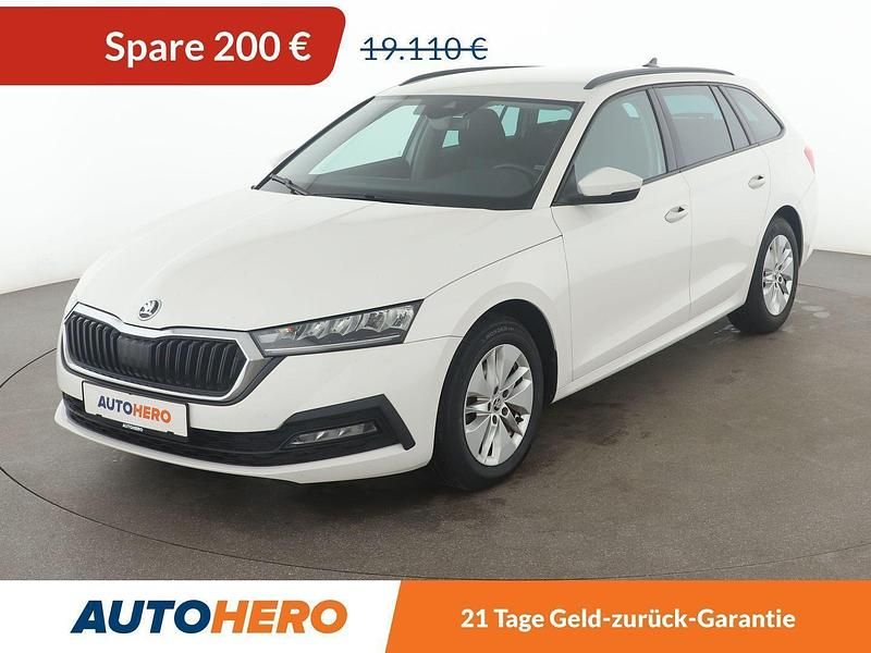 Weiß Gebraucht 2020 Skoda Octavia Ambition Kombi | 18.590 € (Guter Preis) - Bild 1/3