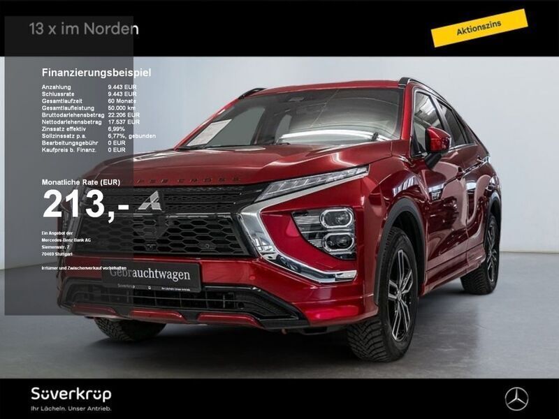 Rot Gebraucht 2022 Mitsubishi Eclipse Cross Top SUV | 25.930 € (Fairer Preis) - Bild 1/4