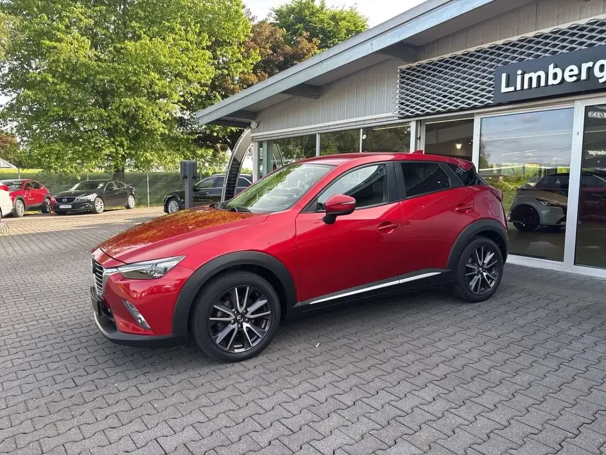 Używany Mazda CX-3 120 KM (88 kW) 2018 Czerwony SUV