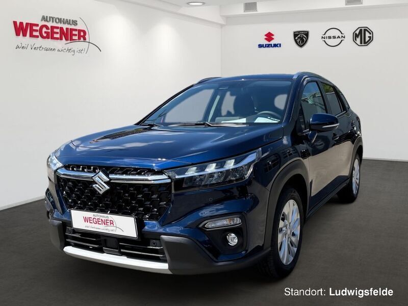 Sphere blue pearl metallic Gebraucht 2024 Suzuki SX4 S-Cross Comfort SUV | 24.990 € (Fairer Preis) - Bild 1/4