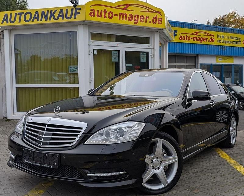 Schwarz Gebraucht 2010 Mercedes S500 AMG line Limousine | 21.750 € (Fairer Preis) - Bild 1/4