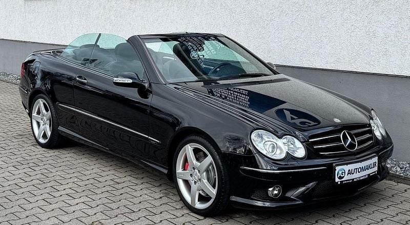 Gebraucht Mercedes CLK350 AMG 272 PS (200 kW) 2008 Schwarz Cabrio