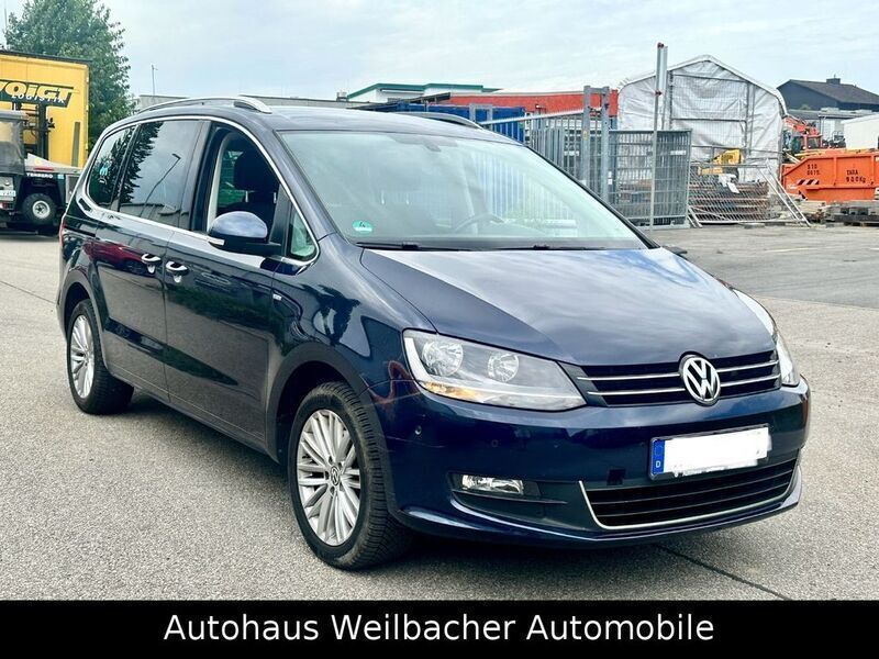Gebraucht VW Sharan Cup 150 PS (110 kW) 2014 Blau Van / Kleinbus