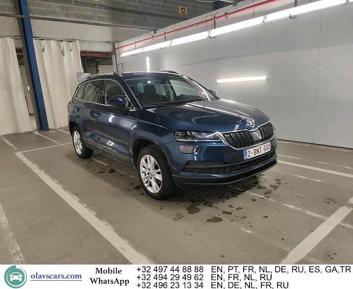 Gebraucht Skoda Karoq Clever 110 PS (80 kW) 2022 Blau SUV