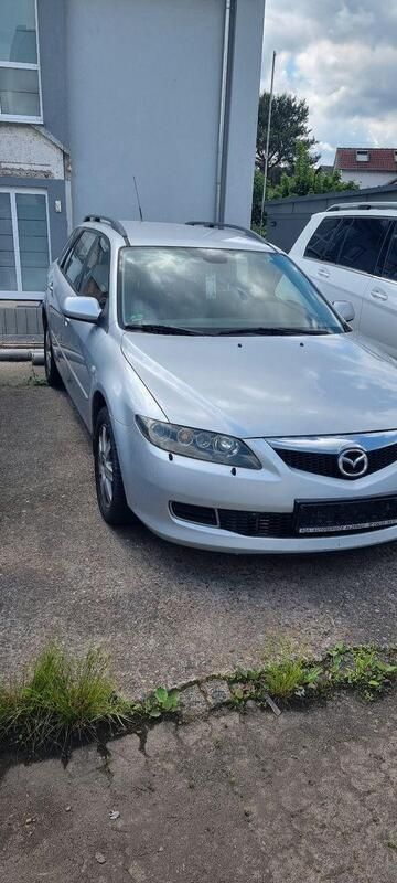 Silber Gebraucht 2007 Mazda 6 Active Kombi | 500 € (Superpreis) - Bild 1/4