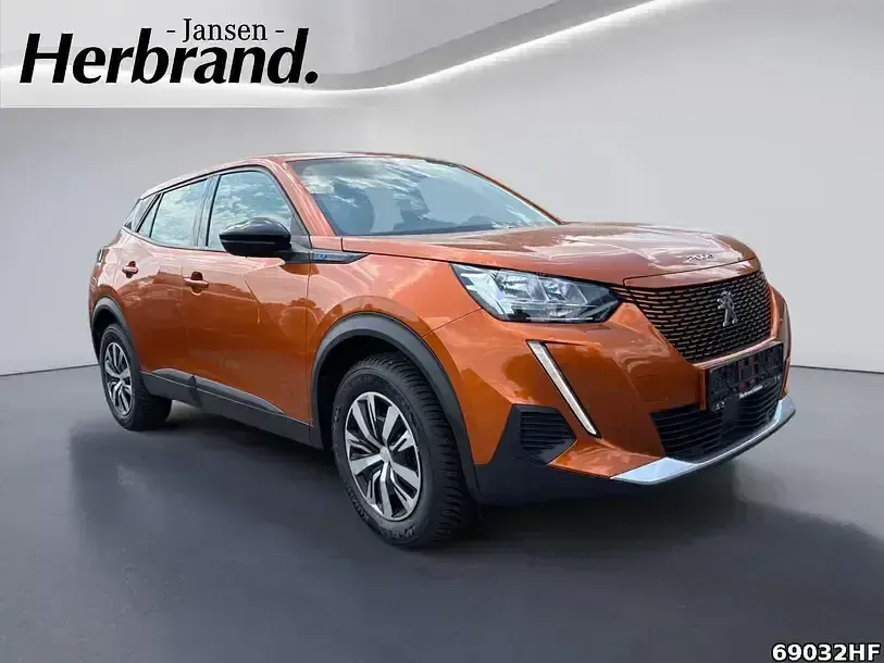 Gebraucht Peugeot e-2008 100 kW (136 PS) 2022 Orange SUV