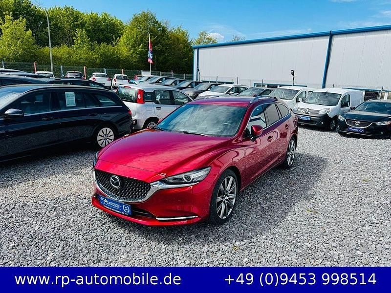 Gebraucht Mazda 6 Sports-Line 184 PS (135 kW) 2018 Rot Limousine