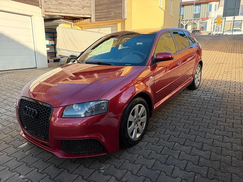 Granatrot perleffekt Gebraucht 2007 Audi A3 Ambiente Kleinwagen | 2.999 € (Superpreis) - Bild 1/4