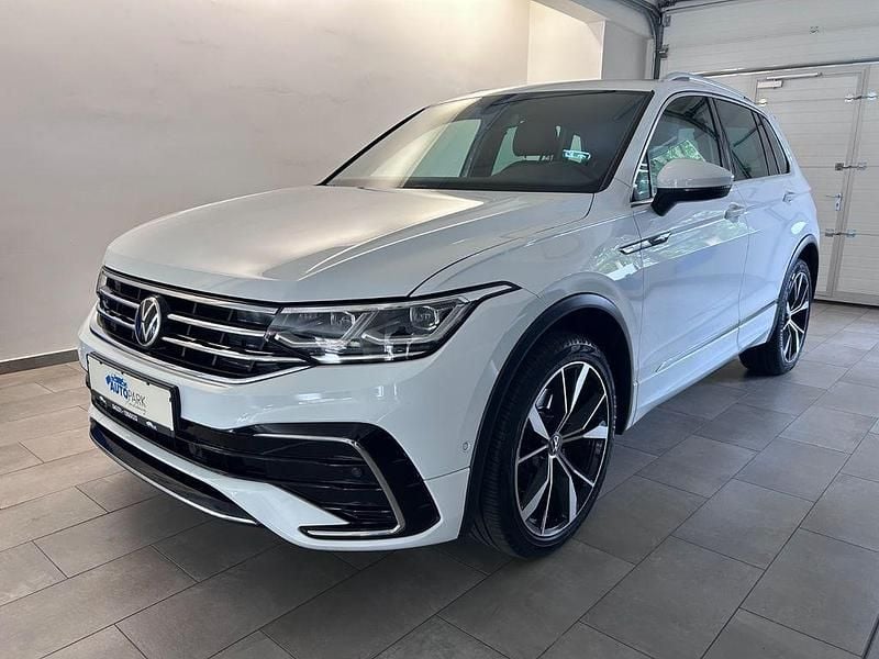 Weiß Gebraucht 2021 VW Tiguan R-line SUV | 29.899 € (Guter Preis) - Bild 1/4