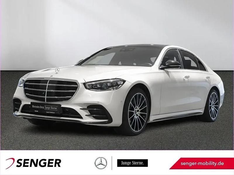 Weiß Gebraucht 2021 Mercedes S580 AMG Limousine | 78.970 € (Fairer Preis) - Bild 1/1