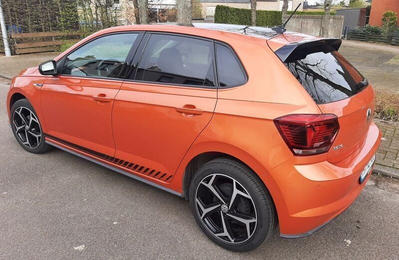 Orange Gebraucht 2019 VW Polo R-line Kleinwagen | 14.200 € (Superpreis) - Bild 1/4