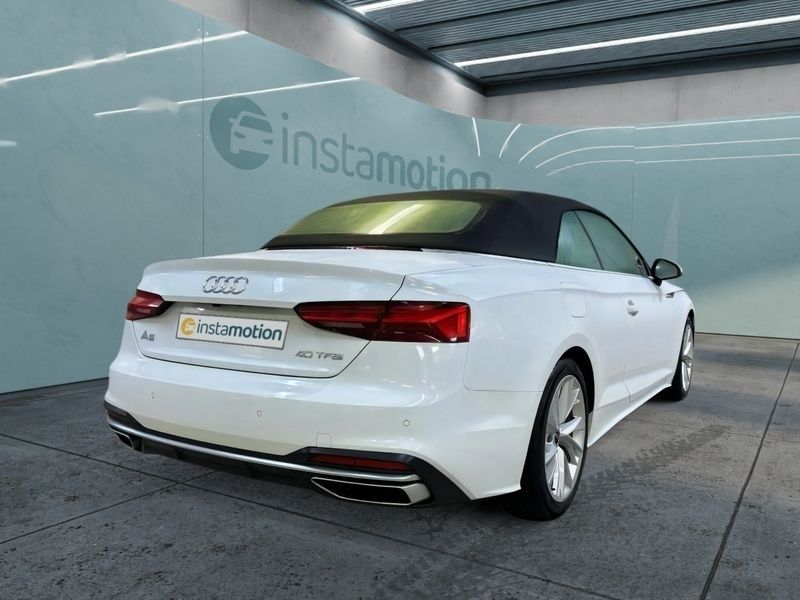 Gebraucht Audi A5 Cabriolet Advanced 204 PS (150 kW) 2024 Weiß Cabrio