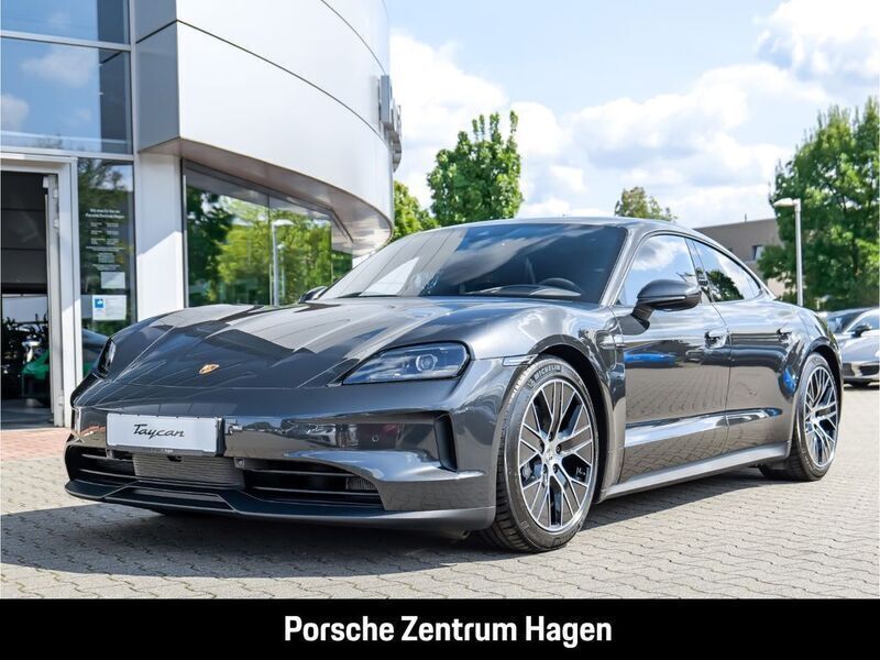 Vulkangraumetallic Gebraucht 2024 Porsche Taycan Limousine | 97.500 € - Bild 1/4