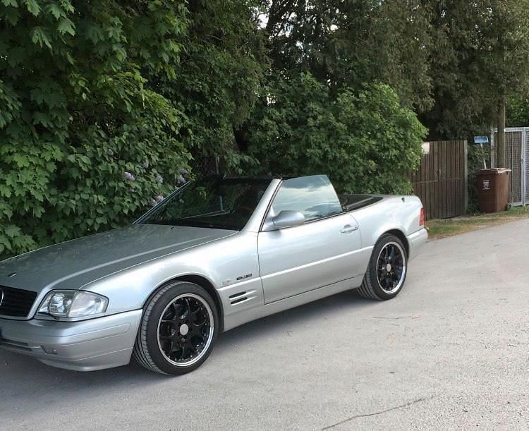 Gebraucht Mercedes SL320 224 PS (164 kW) 2000 Silber Cabrio