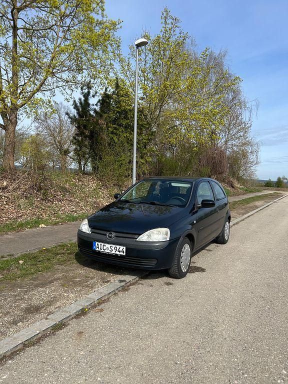 Gebraucht Opel Corsa 75 PS (55 kW) 2001 Blau Kleinwagen