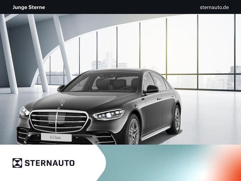 Metalliclack obsidianschwarz Gebraucht 2024 Mercedes S350 AMG line Limousine | 99.980 € (Fairer Preis) - Bild 1/4
