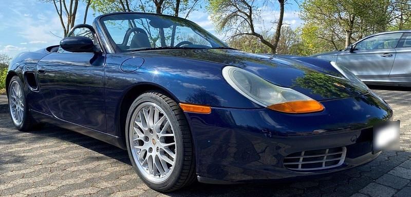 Gebraucht Porsche Boxster 204 PS (150 kW) 1999 Blau Cabrio