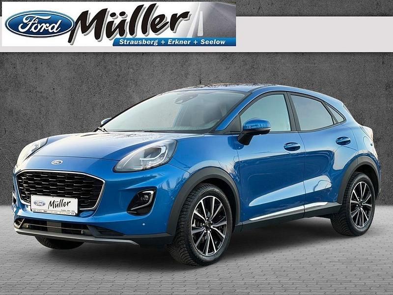 Gebraucht Ford Puma Titanium S 125 PS (91 kW) 2021 Dynamicblau metallic SUV