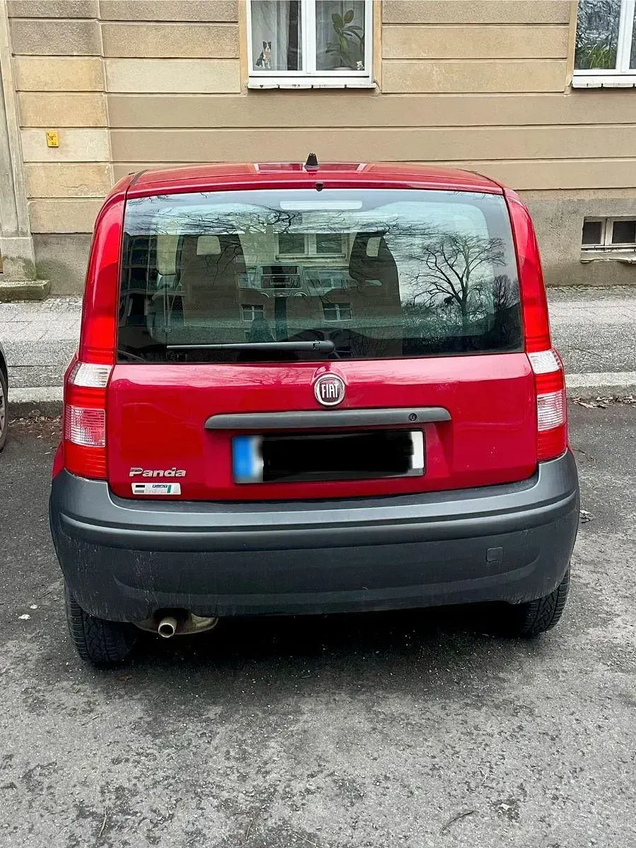 Używany Fiat Panda Active 54 KM (39 kW) 2009 Czerwony Hatchback